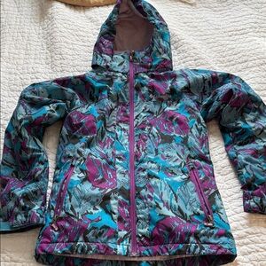 Columbia Kids' Blue and Purple double layer ski jacket